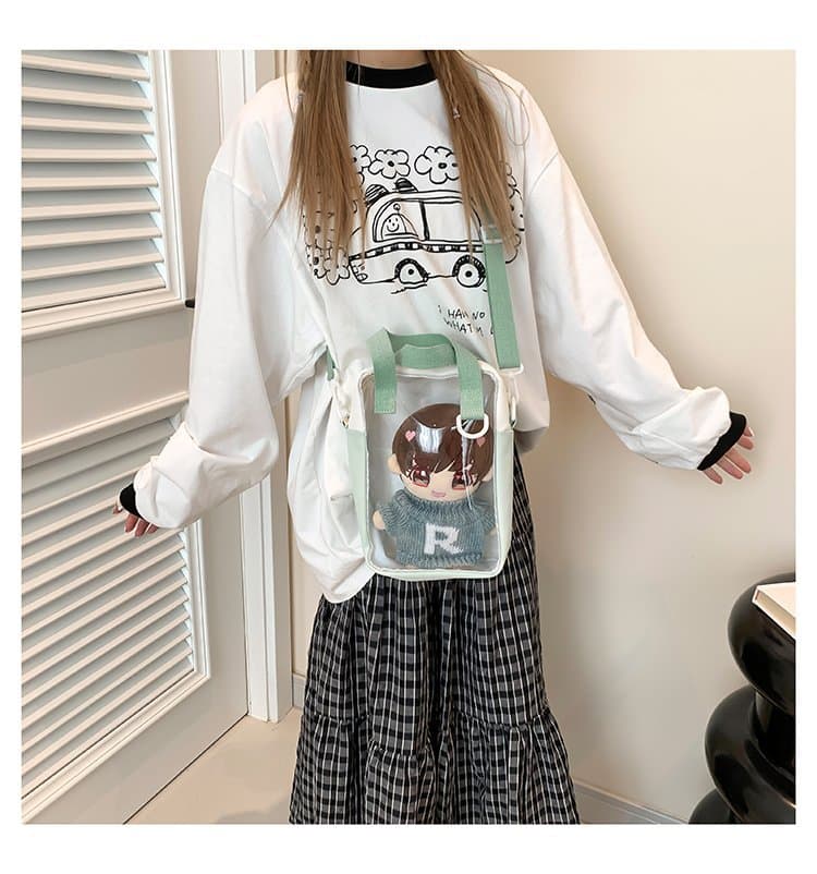 ぬいぐるみ収納ミニショルダー痛バッグ