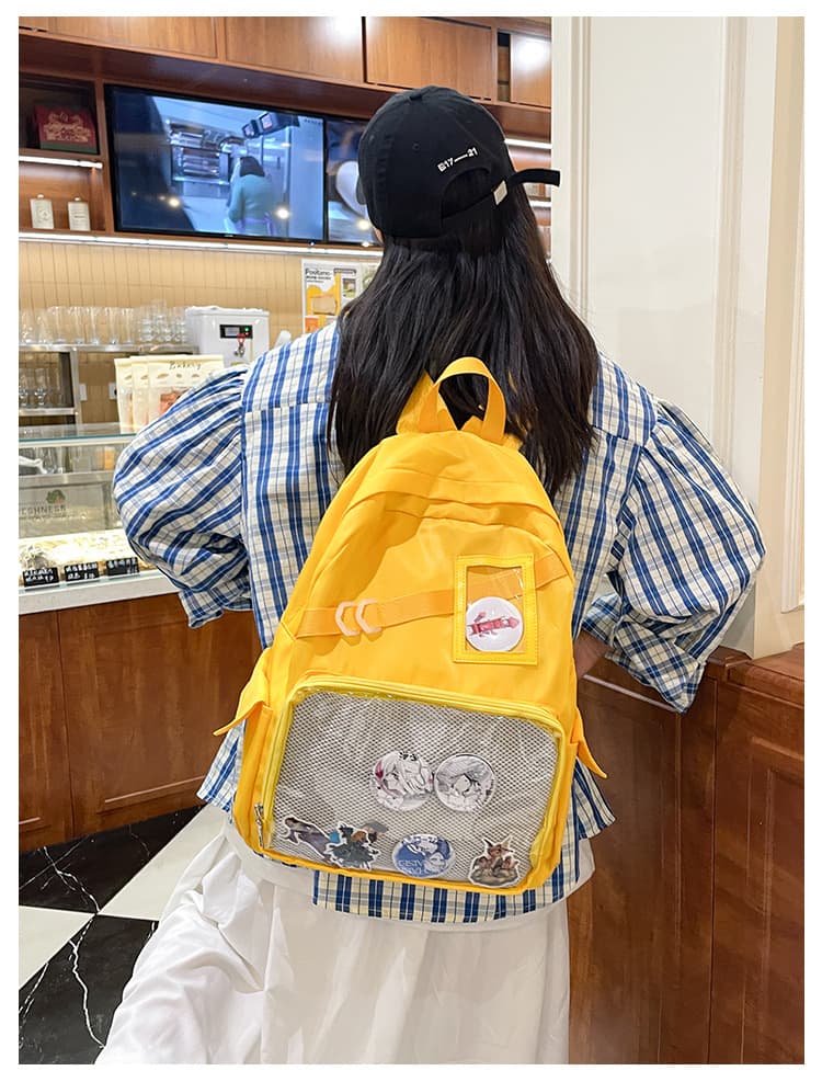 メッシュポケット付き痛バッグ