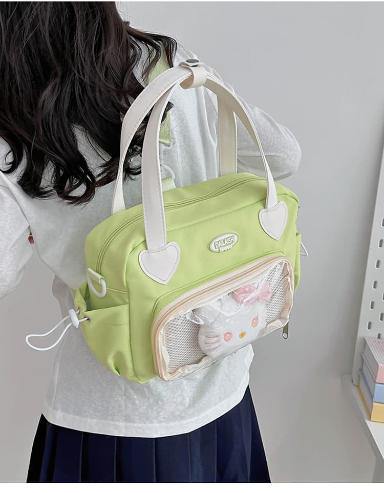 痛バッグ メッシュポケット付きキャラクター痛ショルダー