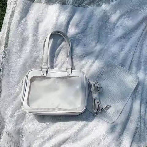 痛バッグ 透明窓付き制服デコレーションバッグ